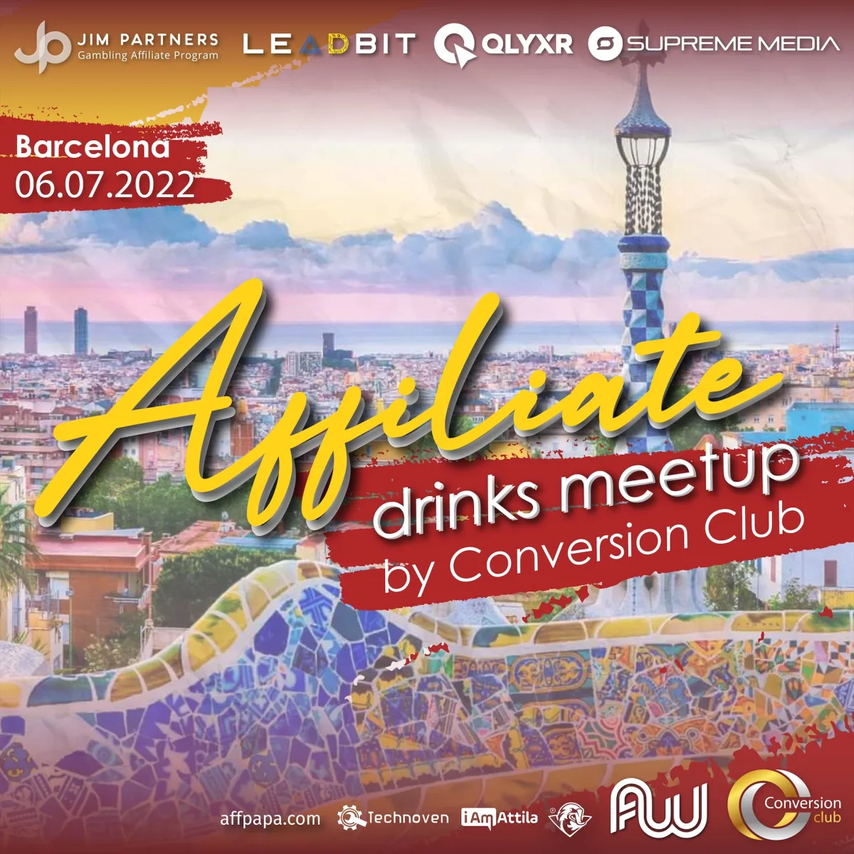 Affiliate Drinks Meetup (Conversion Club) — обложка события