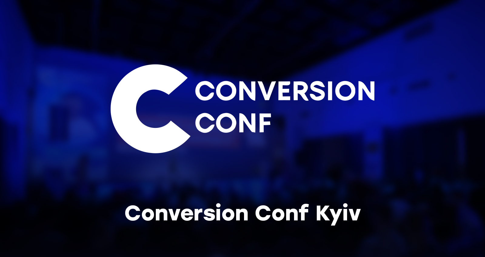 Conversion Conf Kyiv — обложка события