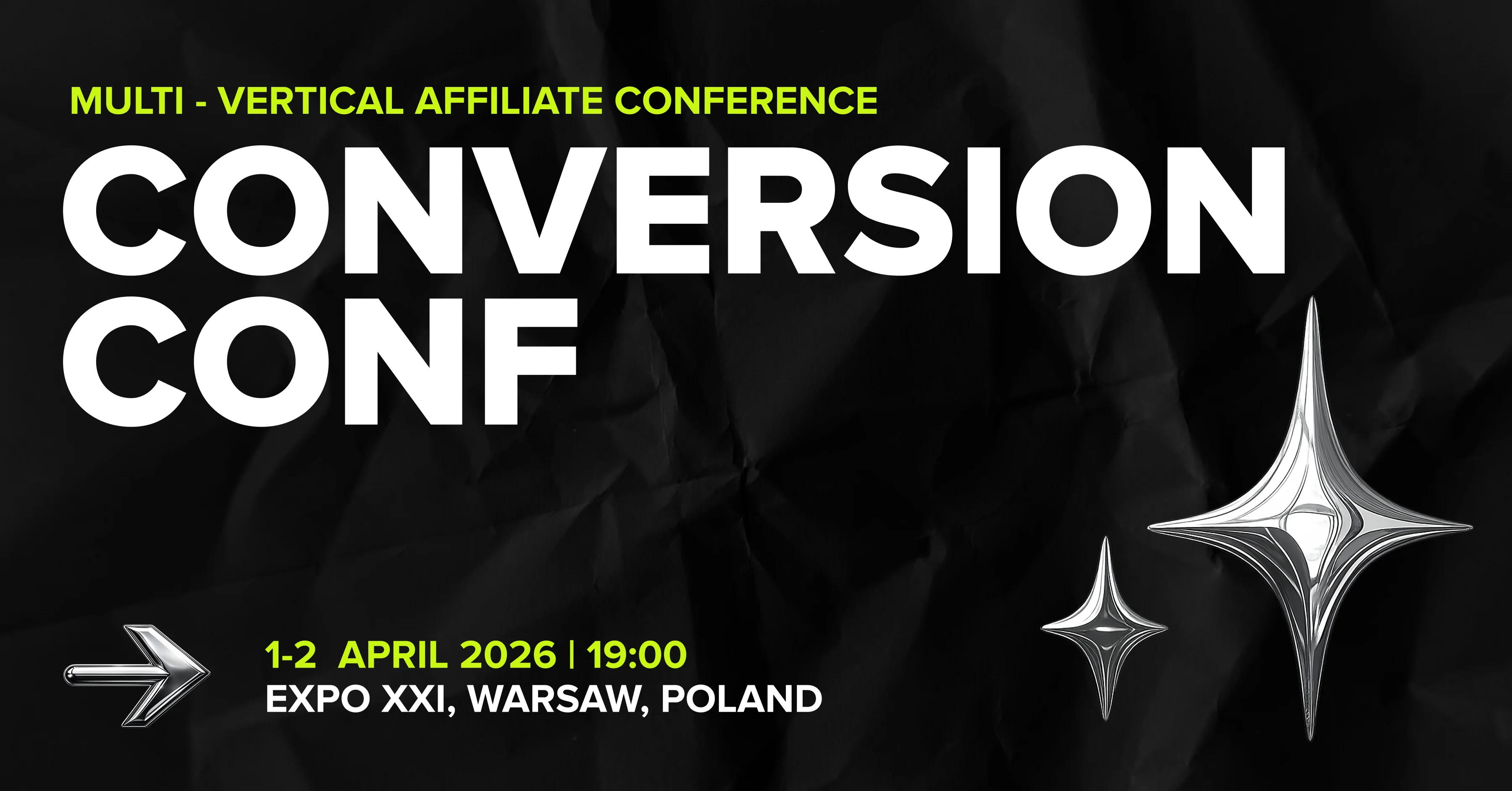 Conversion Conf в Варшаве — обложка события