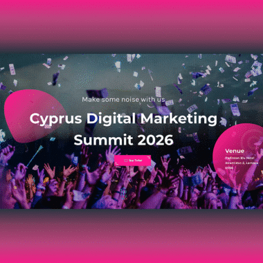 Cyprus Digital Marketing Summit 2026 — обложка события