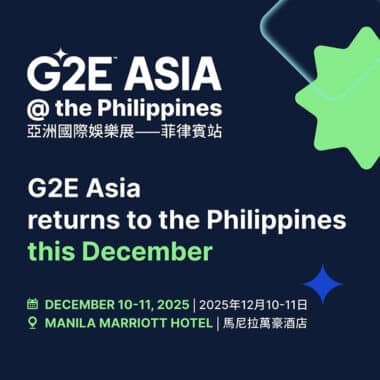 G2E Asia @ The Philippines 2025 — обложка события