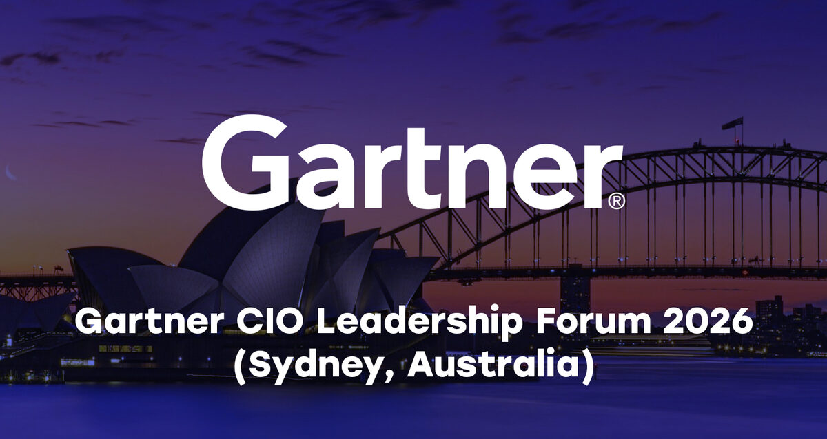 Gartner CIO Leadership Forum 2026 (Sydney, Australia) — обложка события
