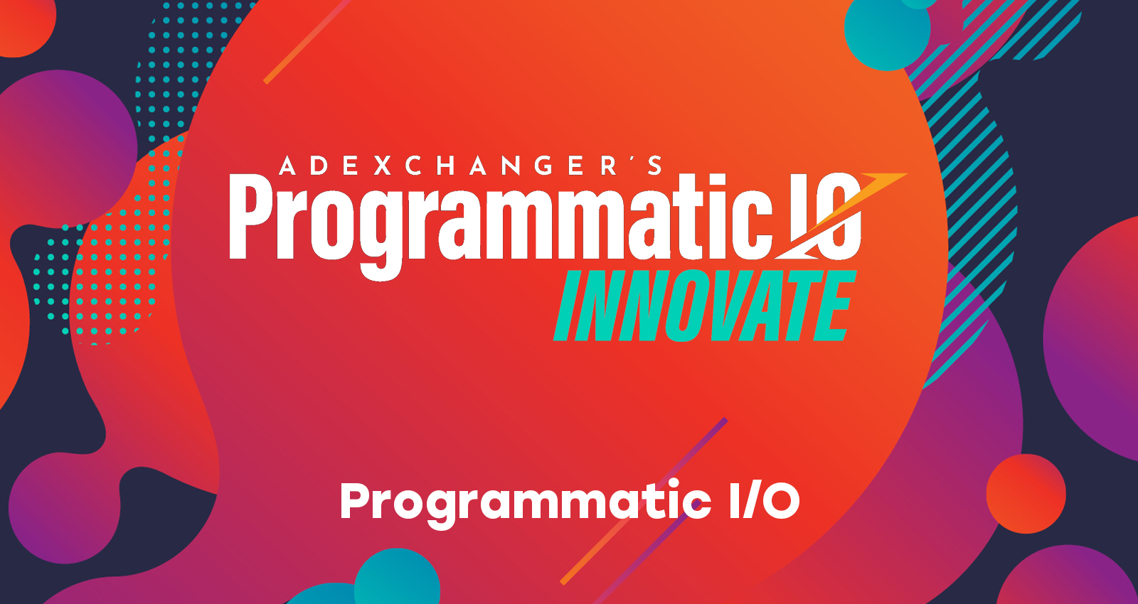 Programmatic I/O — обложка события