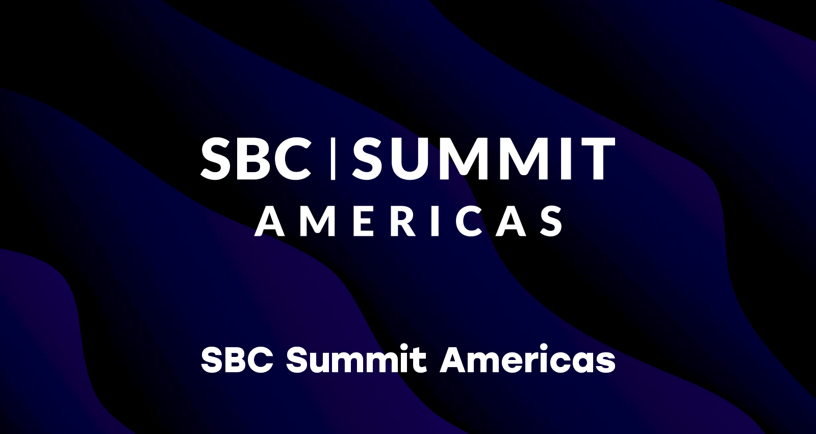 SBC Summit Americas — обложка события