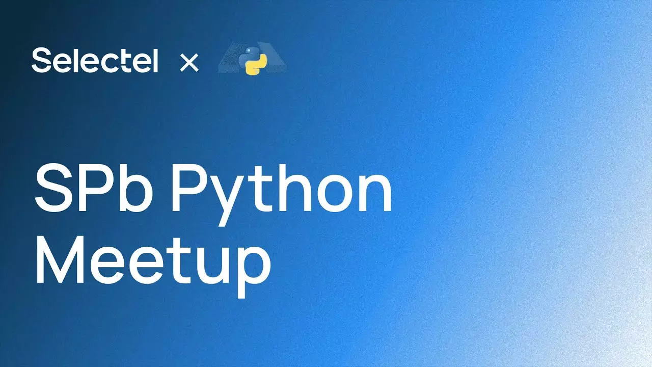 SPb Python Meetup 2026 — обложка события