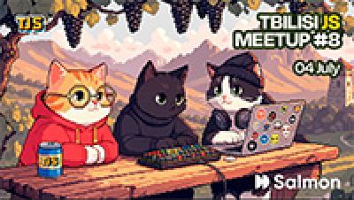 Tbilisi JS Meetup #8 — обложка события