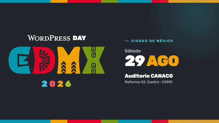 WordPress Day CDMX — обложка события