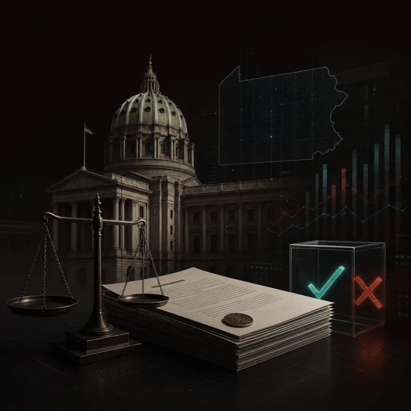 В Пенсильвании предложили регулировать prediction markets без налога