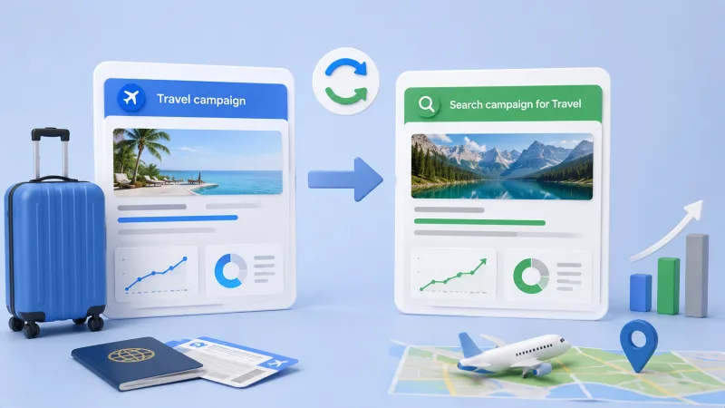 Google переносит Travel campaigns в Search: как подготовить аккаунты к 2026 году