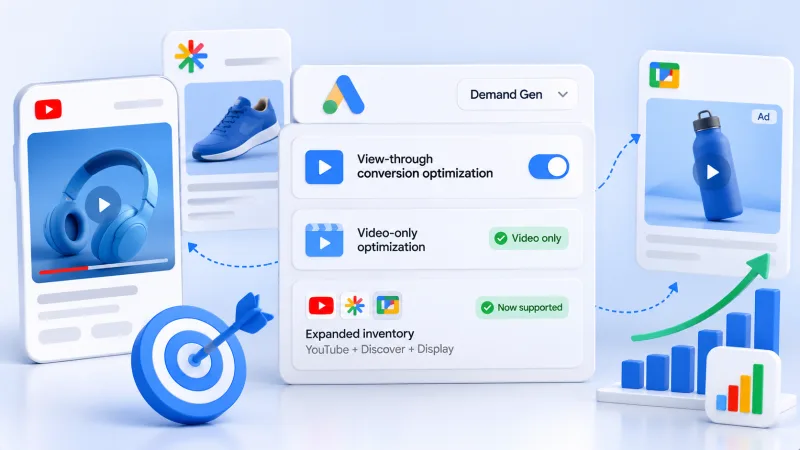 View-through конверсии Google: что меняется для Demand Gen и Display