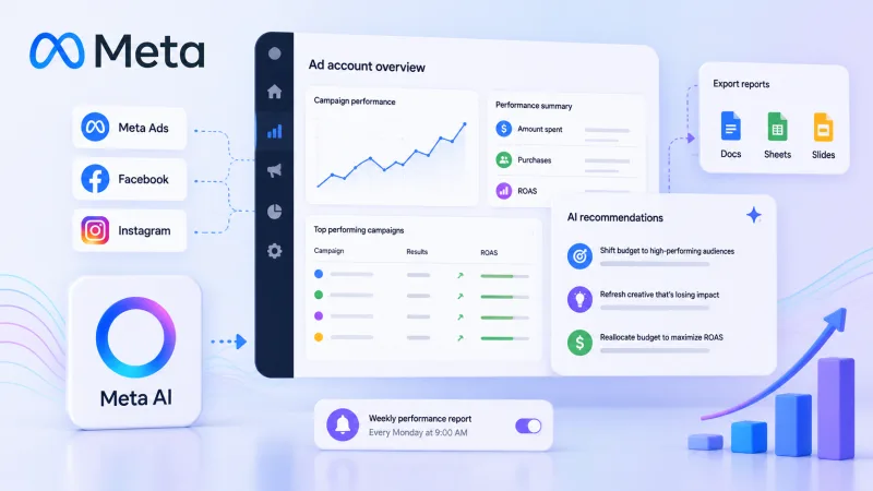 Как Meta AI помогает оптимизировать Meta Ads и автоматизировать отчётность