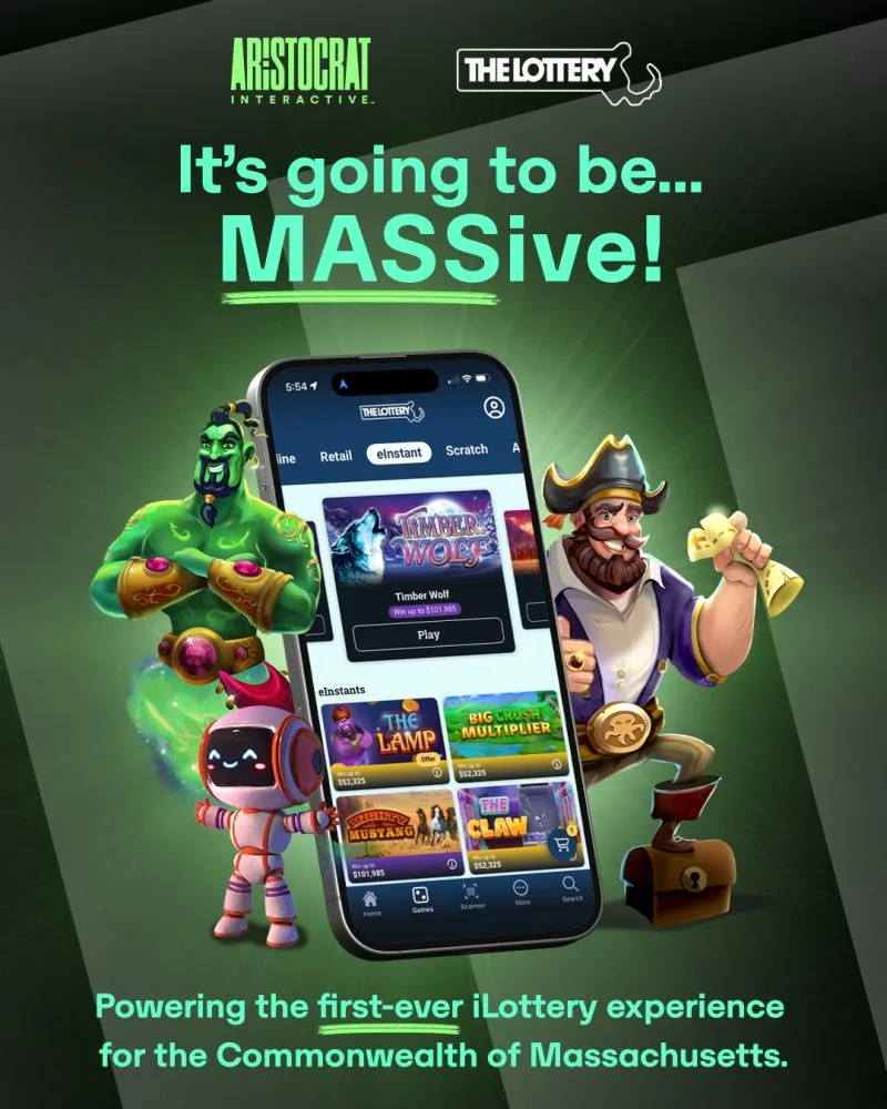 Aristocrat Interactive запустила первый iLottery в Массачусетсе