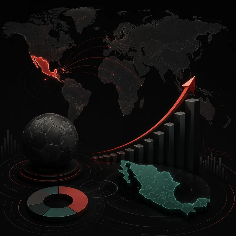 Объем betting-транзакций в Мексике вырос на 431,75% во время ЧМ