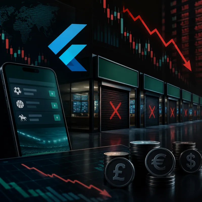 Flutter может закрыть до 100 букмекерских пунктов Paddy Power