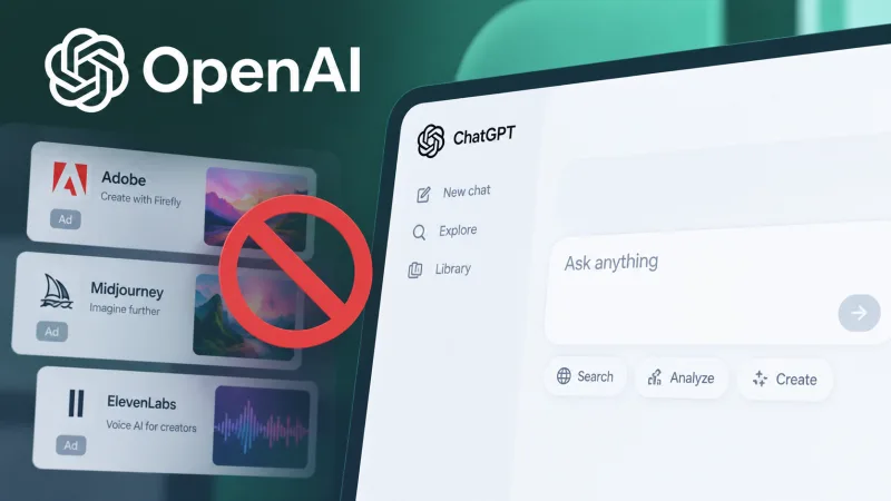 ChatGPT и реклама конкурентов: что означает блокировка AI-инструментов