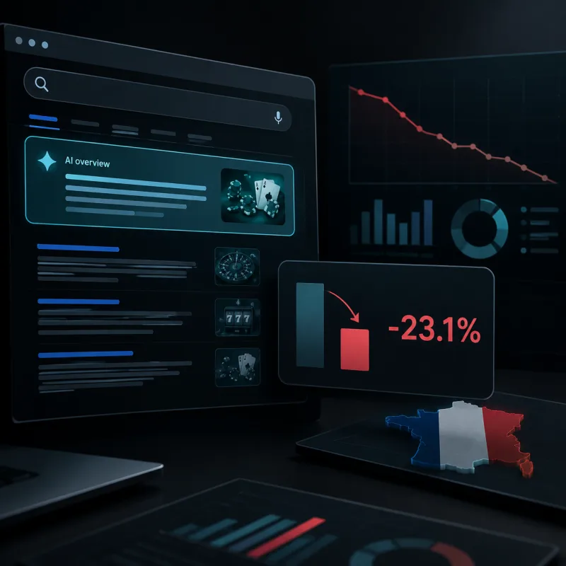 AI Overviews снизили CTR сайтов во Франции на 23,1%
