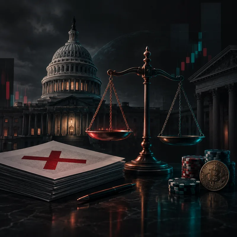 Провал криптозаконопроекта Clarity Act может изменить расстановку сил в гемблинге
