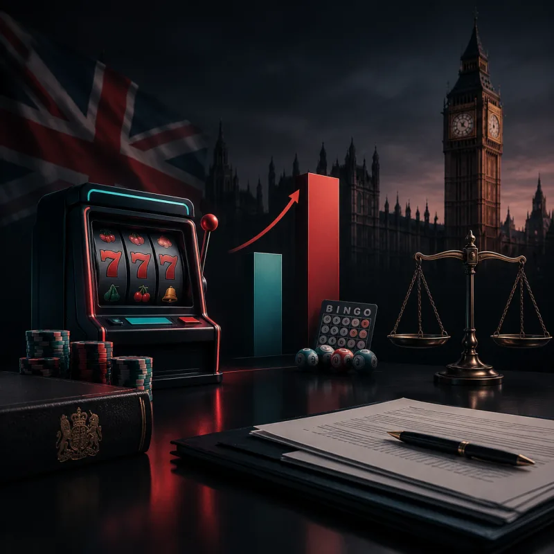 Игровые автоматы в UK приносят вдвое больше, чем бинго