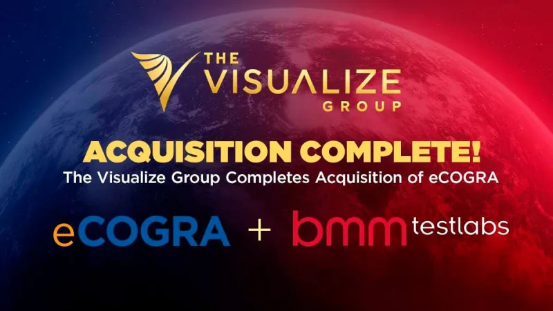 Visualize Group завершила поглощение eCOGRA и объединяет бизнес с BMM Testlabs