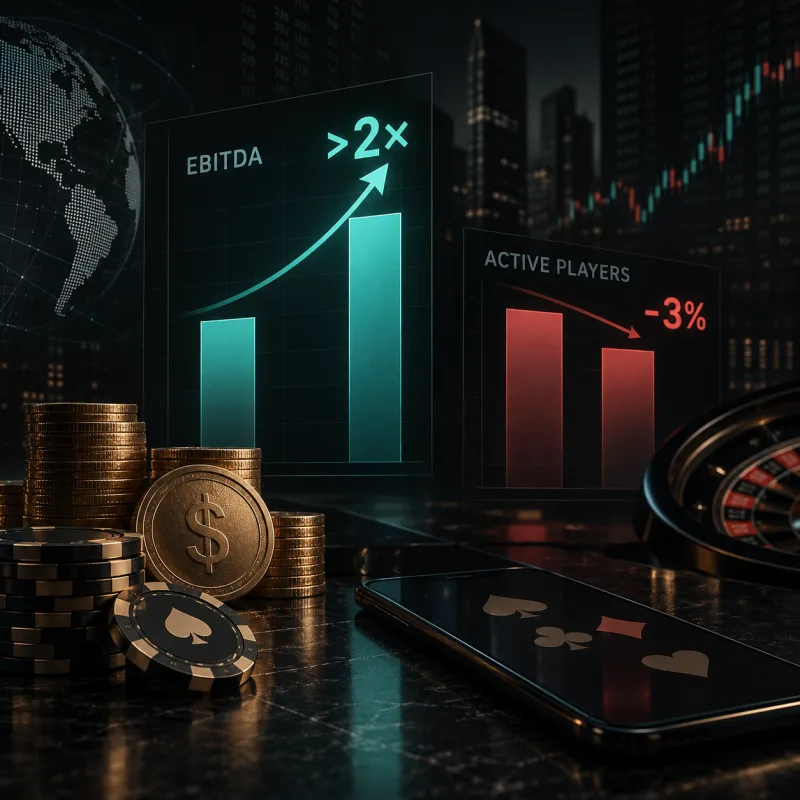 BetMGM более чем удвоила EBITDA при падении активных игроков на 3%
