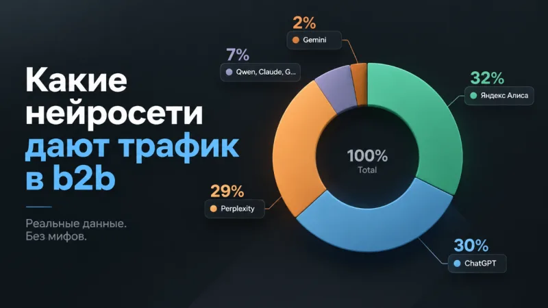 GEO в цифрах: как считать трафик из нейросетей, который видно