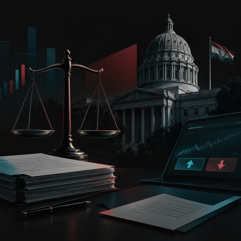 В Миссури оспаривают возрастной ценз и налоги для prediction-маркетов