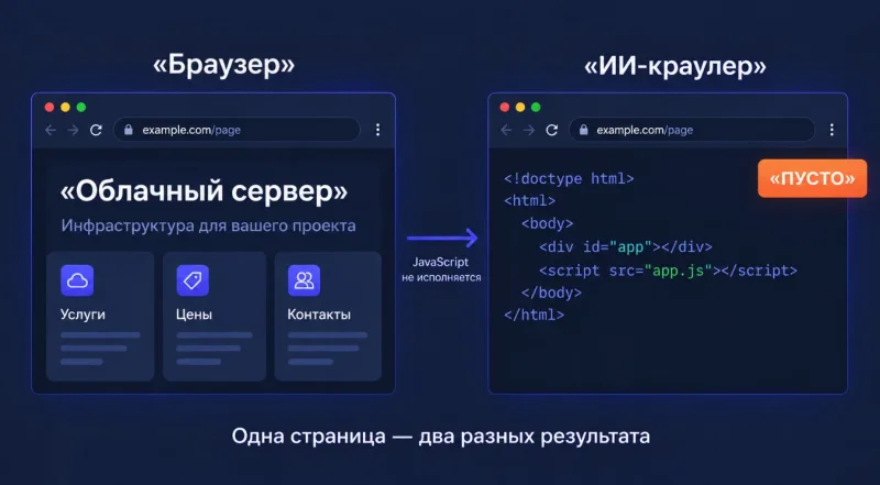 Сайт не виден нейросетям: почему контент до них не доходит