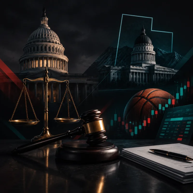 CFTC подала иск к штату Юта из-за рынков прогнозов, NBA заключила сделки