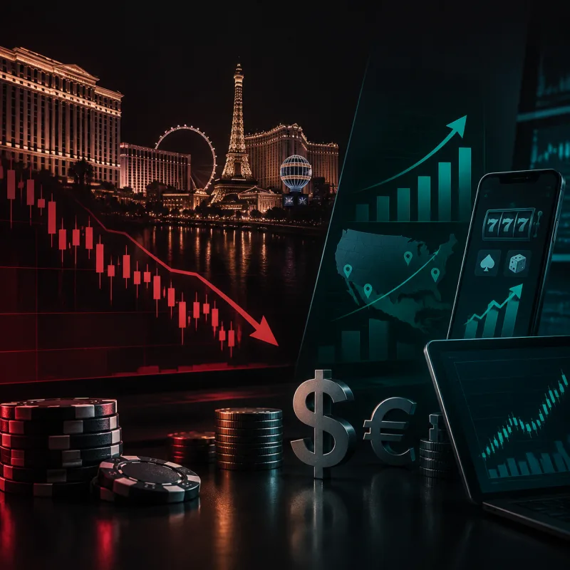 Caesars: выручка в Лас-Вегасе падает, региональный и онлайн-сегменты растут
