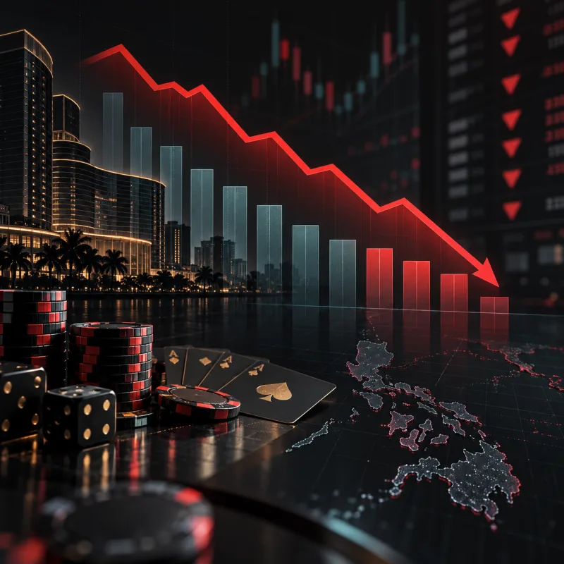 Выручка PAGCOR упала на 23,41% до Php64,41 млрд за девять месяцев