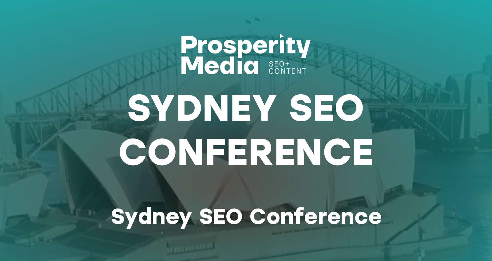 Sydney SEO Conference — обложка события